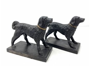 Golden Retriever Bookends