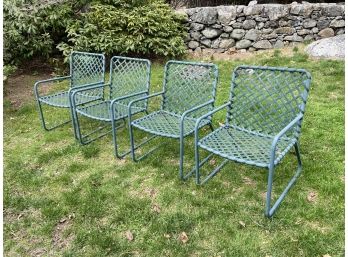 Brown Jordan Tamiami Patio Chairs -set Of 4