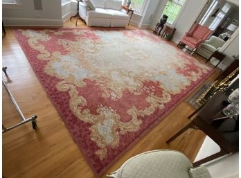 100 Percent Wool Handwoven Rug