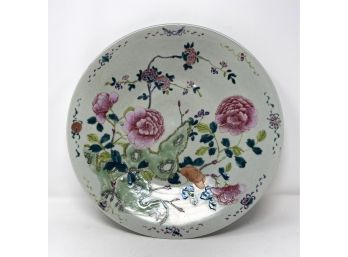 Vintage Floral Art Pottery Plate