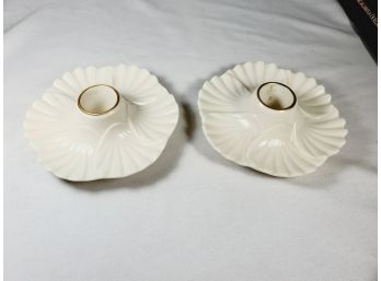 Vintage Lenox Candle Holders Made In The U S A