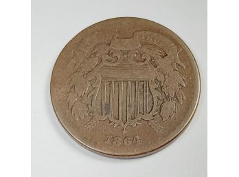 1864 2 Cent Piece Civil War