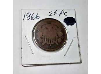 1866 2 Cent Piece