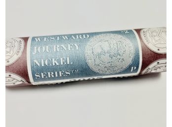 2005 BUFFALO Westward Journey P Nickel  Roll (uncirculated)