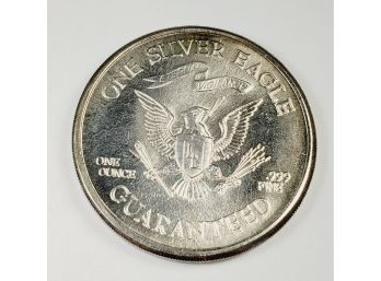 1973  ONE Ounce .999  Sliver Washington Coin