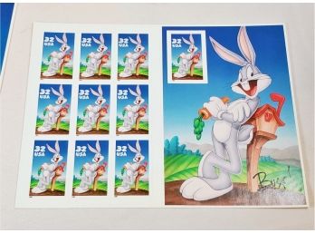 Bugs Bunny  Stamp Sheet