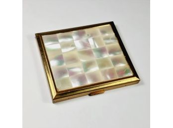 Antique Mother Of Pearl Blush Case With Blush