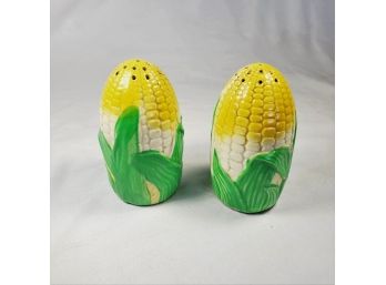 Ceramic CORN Salt & Pepper Shakers Japan