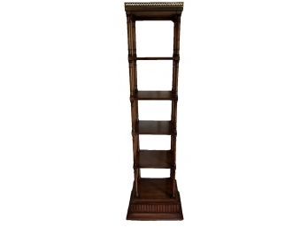 American Of Chicago Six Tier Solid Wood Display Shelf