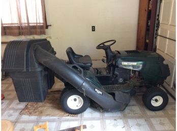 Craftsman Riding Mower With Bagger