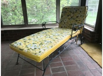 Vintage Patio Chaise Lounge
