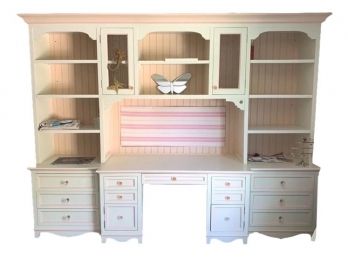 Children's Desk Hutch Wall Unit