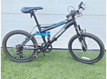 Boys Mongoose 2.1 Ledge 20' Mountain Bike - Black & Blue