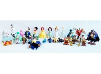 Lot Of Disney Toy Figures: Disney Princess MagiClip Dolls, Frozen, Beauty & The Beast & More