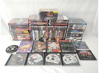 Seventy Seven Playstation 2 PS2 & PSP Video Games - See Photos For The Many Titles Included!