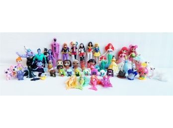 Girl's Action Doll Figures: Disney, Mermaids, Batgirl, Supergirl, Harley Quinn & More