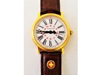 Vintage Men's Modaine Swiss Railways Roman Numeral Watch