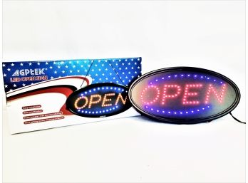 LED 'Open' Sign By AGPTEK