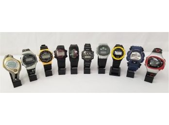 Vintage Ten Men's Sports Watches: Nike, Timex, V-Shock, Exelo & More