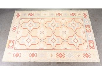 Hand Loomed Wool Dhurrie Rug