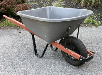 An Acrylic Wheelbarrow