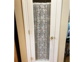 A French Lace Curtain Panel