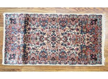 A Vintage Karastan Kirman Rug