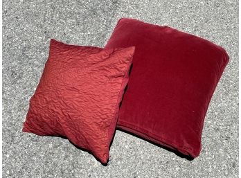 Good Quality Red Throw Pillows