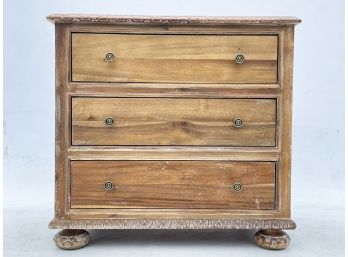 A Paneled Oak Dresser By Restoration Hardware