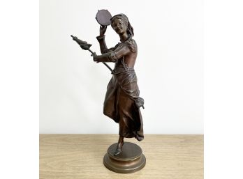 A 19th Century French Bronze, By Adrien Etienne Gaudez, French (1845 - 1902)