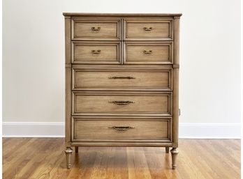 A Vintage Chest Of Drawers In Blonde Oak By White Fine Furniture