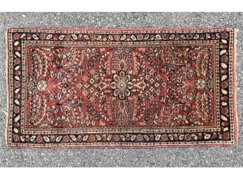 A Vintage Persian Qum Rug