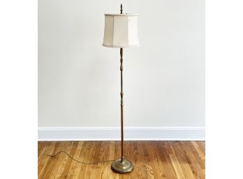 A Brass Standing Lamp