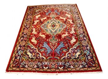 Authentic Persian Hand Made Wool Carpet