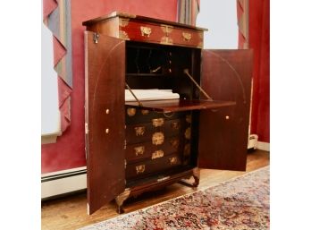 Imported Chinese Brass Campaign/Secretary Chest