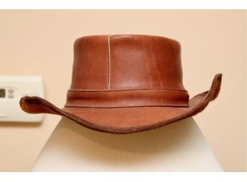 Mens SAVOY HATS Genuine Leather Cowboy Hat