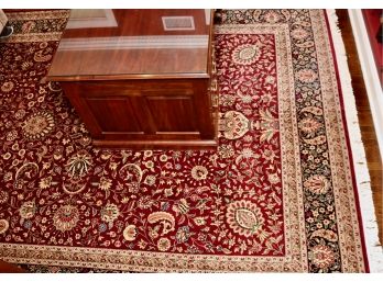 Chinese Hand Made Wool Rug 145 1/2in L  X 109in W