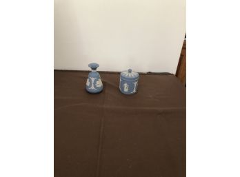 Lot Of 2 Blue Wedgewood Pieces