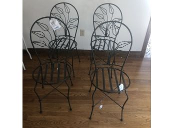 4 Pier 1 Imports Wrought Iron Chairs