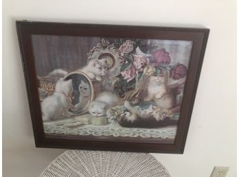 Vintage Cat Print