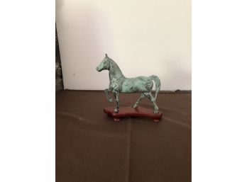 Metal Horse Statue