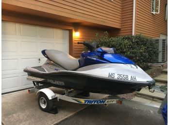 Paid $9,000, 2003 Polaris MSX 140 Jet Ski With Triton LXT Jet Ski Trailer, Only Used In Freshwater Lake!