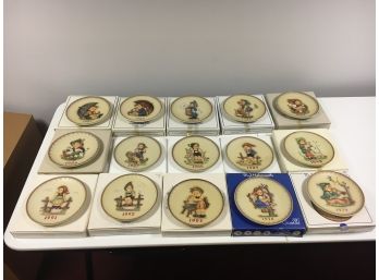 Lot Of 15 Hummel Annual Plates