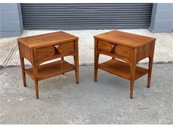 Pair Of Mid Century Kent Coffey Perspecta Nightstands