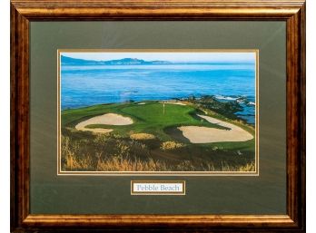 Classic Golf Images, Inc. Poster Of “Pebble Beach'
