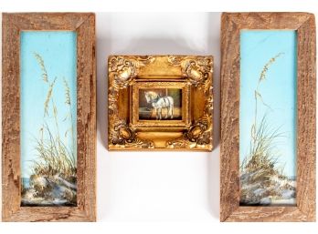 Three Oil Paintings