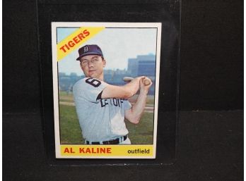 1966 Topps Detroit Tigers HOFer Al Kaline Baseball Card