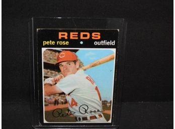 1971 Topps Pete Rose Baseball Card