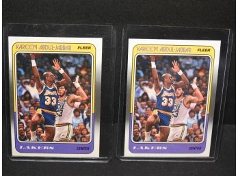 1988 Fleer Kareem Abdul Jabbar Basketball Cards