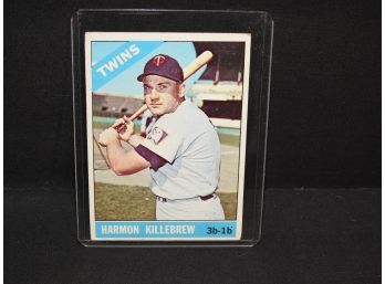 1966 Topps Minnesota Twins HOFer Harmon Killebrew Baseball Card